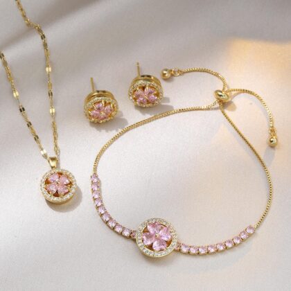 Pink Zircon Set