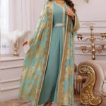 Pastel Bloom Abaya